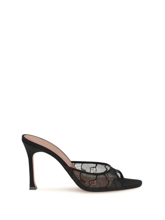 26FW 아미나 무아디 힐/펌프스 12S356877ALE BLACK - AMINA MUADDI