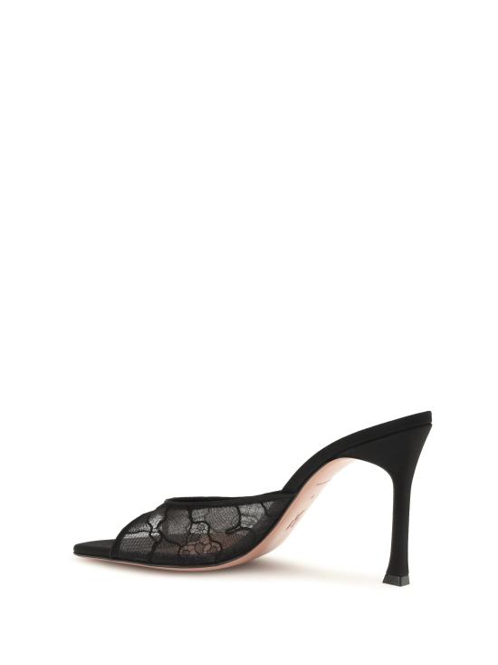 26FW 아미나 무아디 힐/펌프스 12S356877ALE BLACK - AMINA MUADDI