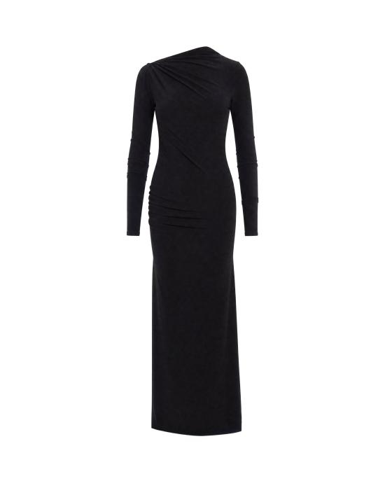 26FW 안다마네 원피스 T200129A BLACK