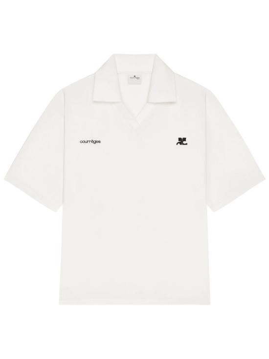 26SS 쿠레쥬 폴로 티셔츠 126JPO059 JS0195B166 WHITE