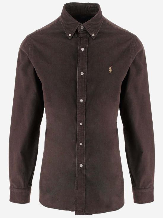 26FW 폴로 랄프로렌 셔츠 710853123 BROWN