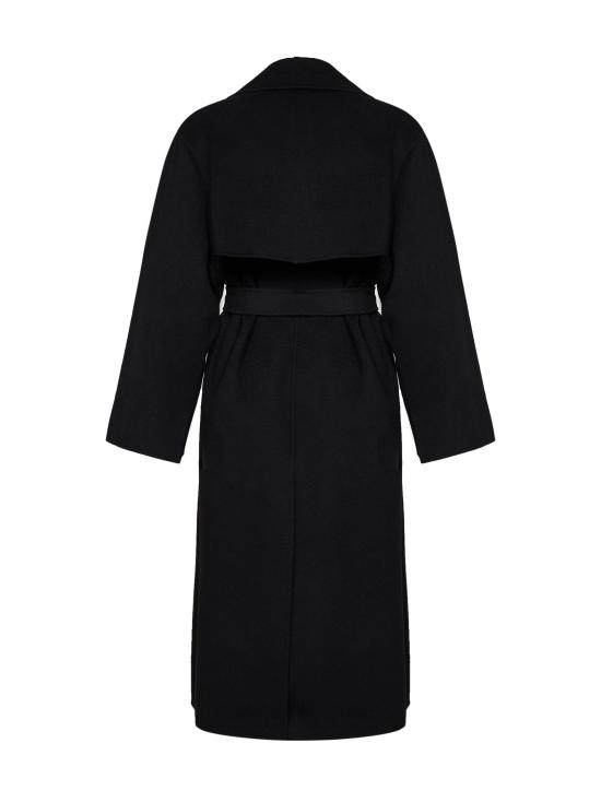 26FW 위켄드막스마라 마누엘라 캐시미어 코트 2625016011600WKDOPEROSO005 BLACK - WEEKEND MAX MARA