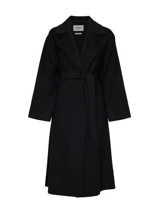 26FW 위켄드막스마라 마누엘라 캐시미어 코트 2625016011600WKDOPEROSO005 BLACK