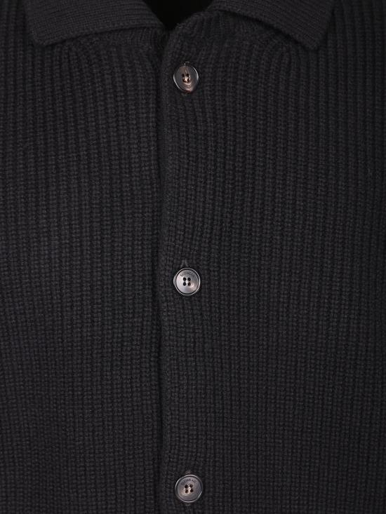 27FW 자노네 가디건 810481 ZQ212 Z0015 Black - ZANONE