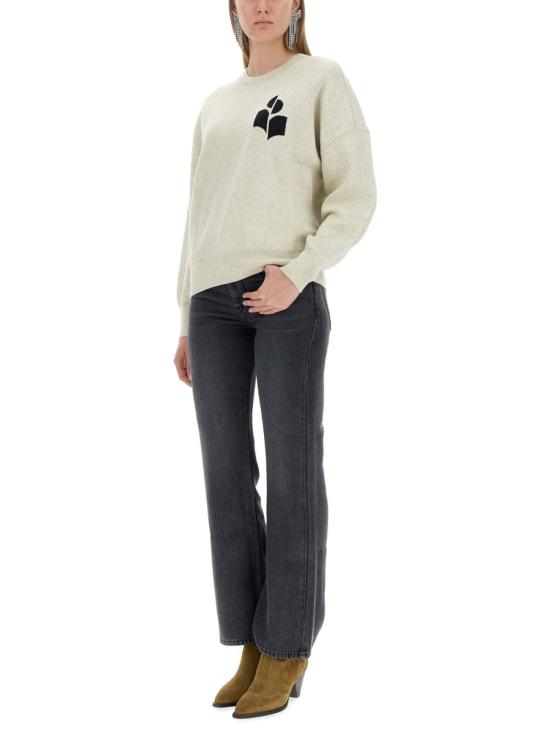  이자벨마랑에뚜왈 애틀리 울 블렌드 스웨터 PU0007FA A1X04E02LY GRAY - ISABEL MARANT ETOILE
