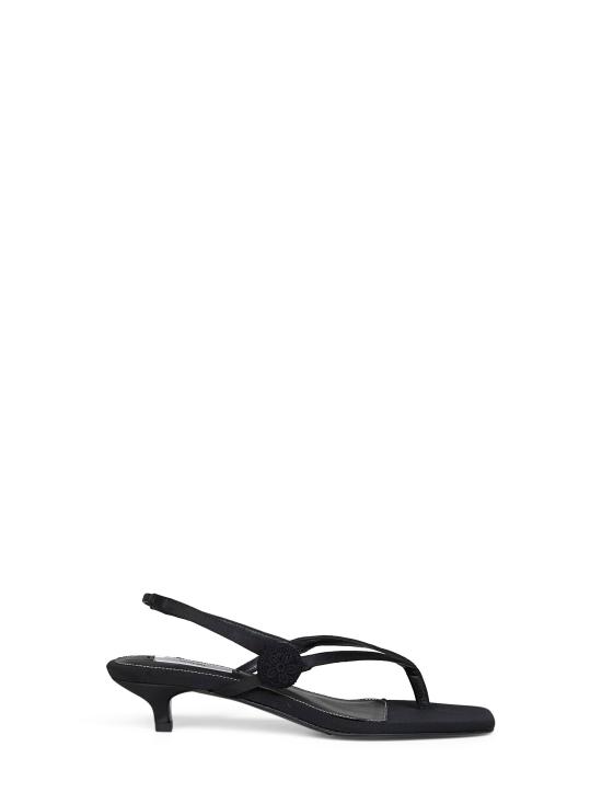 26FW 토템 샌들 263WAS0351FB0401 001 BLACK