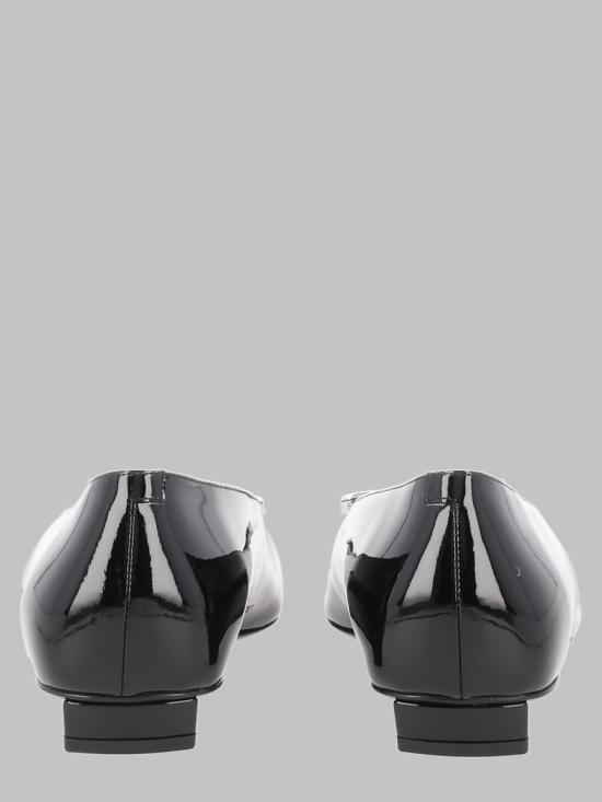 26FW 로저비비에 플랫 슈즈 RVW00700920D1P B999 BLACK - ROGER VIVIER