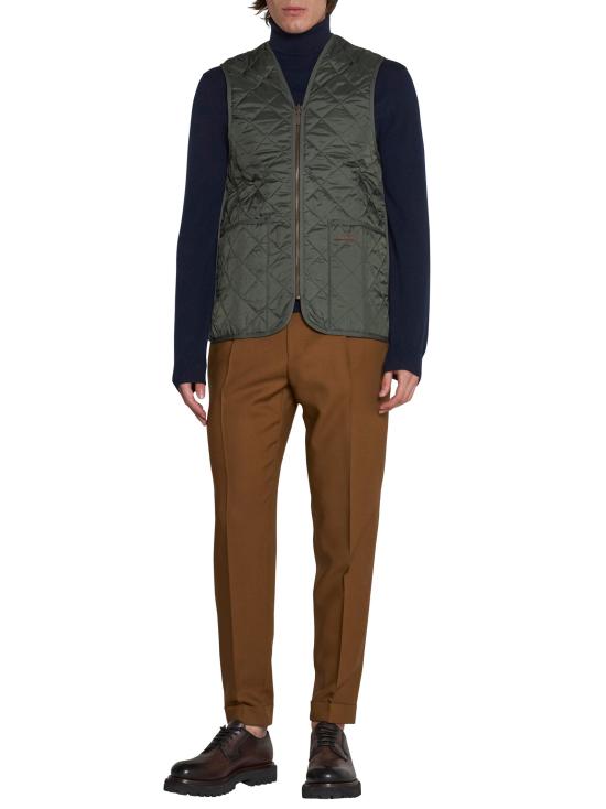 26FW 바버 퀼티드 집 라이너 MLI0001MLIGN92 GREEN - BARBOUR
