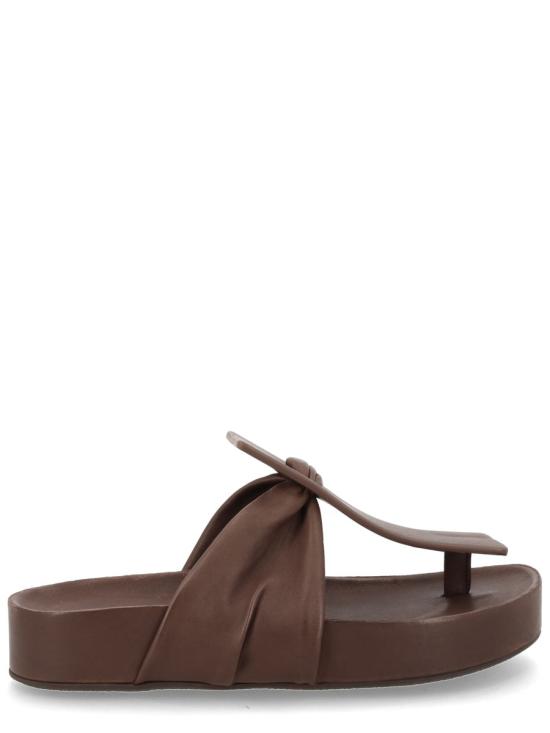 26SS 우마 왕 샌들 US9077 UW690 BROWN - UMA WANG