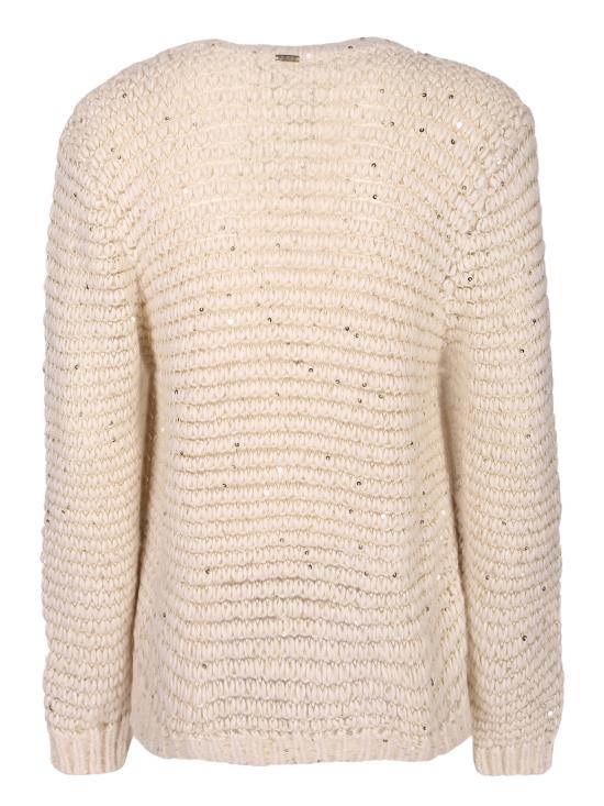 27FW 에르노 니트웨어 MG00050DR 70335 1100 White - HERNO