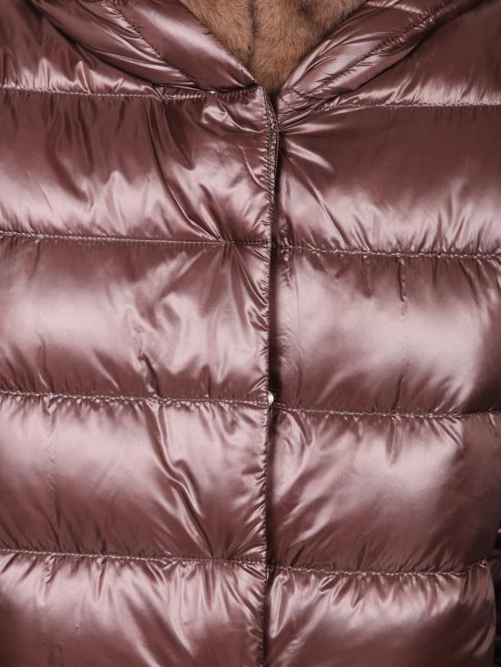 27FW 에르노 밍크 퍼 이펙트 파카 재킷 밍크 퍼 이펙트 파카 재킷 PI002312D 12017Z 8810 Brown - HERNO