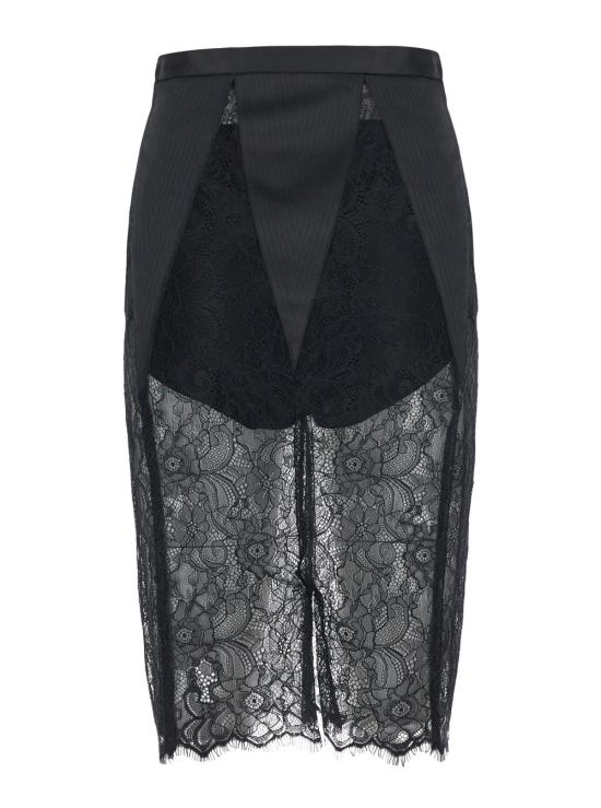26FW 엘리자베타프랜치 스커트 GO21268E2 BLACK - ELISABETTA FRANCHI