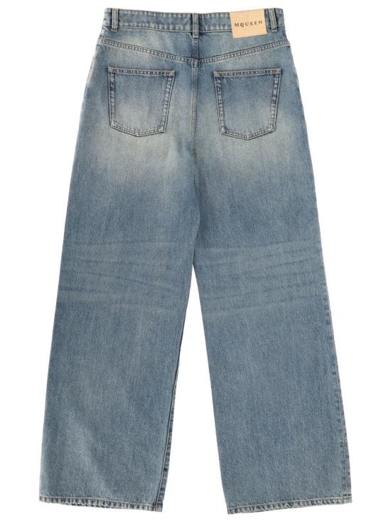 26SS 알렉산더 맥퀸 데님 팬츠 848913 QMAD04383 BLUE - ALEXANDER MCQUEEN