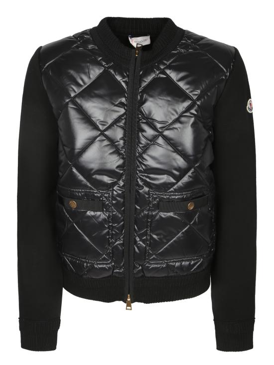 27FW 몽클레어 가디건 L20939B000 04 M1113 999 Black