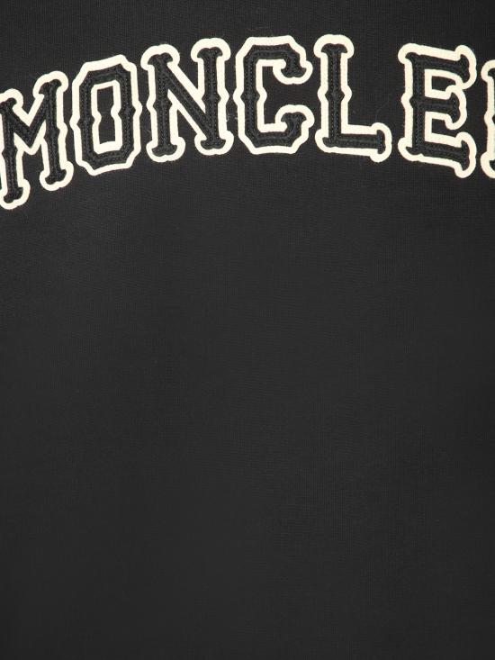 27FW 몽클레어 긴팔 티셔츠 L20918G000 01 89AUJ 999 Black - MONCLER