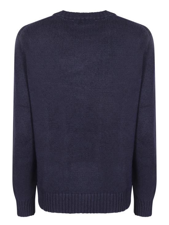 27FW 폴로 랄프로렌 베어 코튼&린넨 니트 스웨터 211927070 001 Blue - POLO RALPH LAUREN