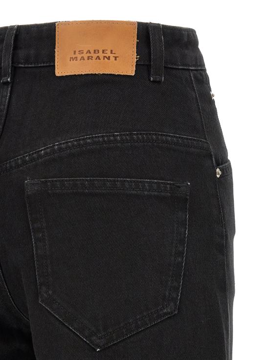 26FW 이자벨마랑에뚜왈 데님 팬츠 PA0052FBD1H02I02FK Black - ISABEL MARANT ETOILE