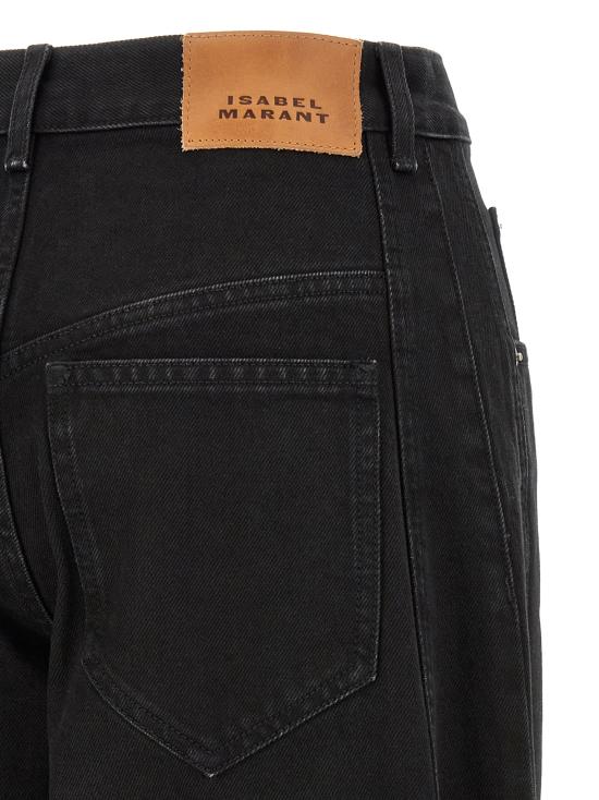 26FW 이자벨마랑에뚜왈 데님 팬츠 PA0584FAD1H04I02FK Black - ISABEL MARANT ETOILE