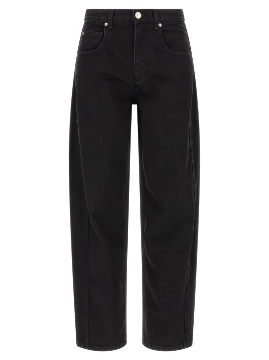 26FW 이자벨마랑에뚜왈 데님 팬츠 PA0584FAD1H04I02FK Black