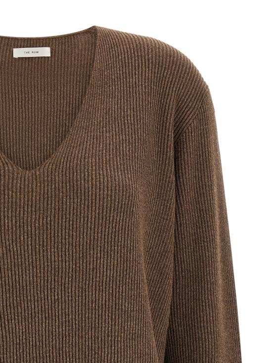 26FW 더로우 페프 스웨터 R000612Y1041FUD Brown - THE ROW