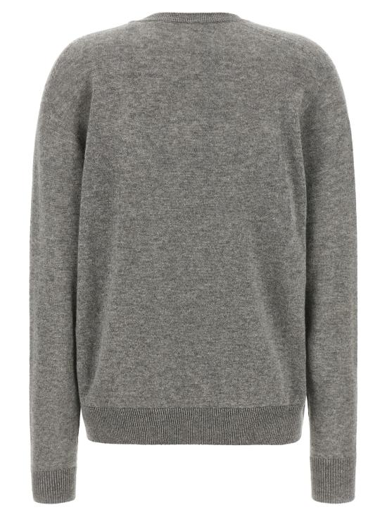 26FW 더로우 포라 캐시미어 스웨터 R000627Y166LRM Gray - THE ROW