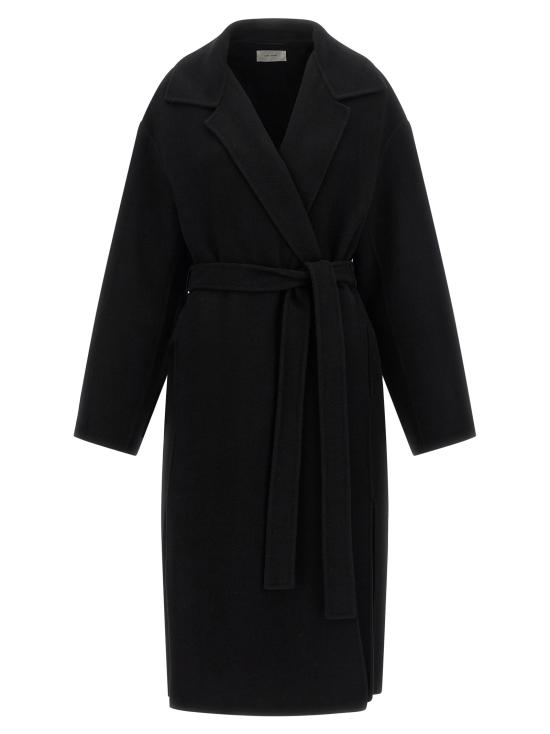 26FW 더로우 키아라 코트 키아라 코트 R000442W1439BLK Black