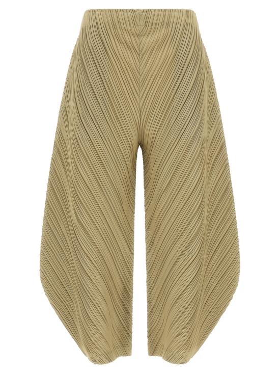 26FW 플리츠플리즈 스트레이트 팬츠 PP68JF37342 Beige