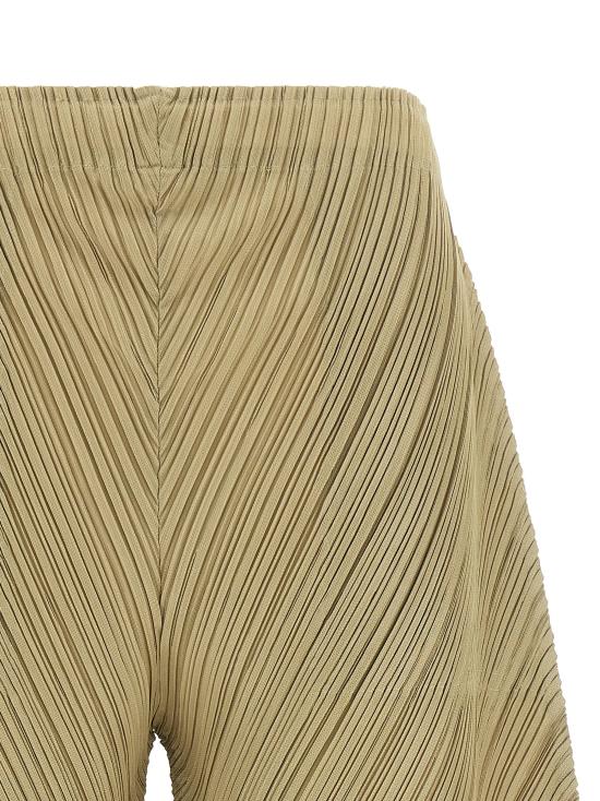 26FW 플리츠플리즈 스트레이트 팬츠 PP68JF37342 Beige - PLEATS PLEASE