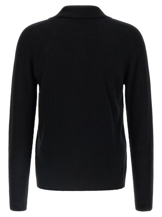 26FW 더로우 리플리 캐시미어 폴로 셔츠 R000411Y166BLK Black - THE ROW
