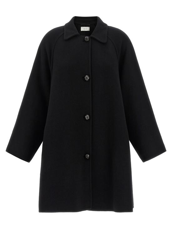 26FW 더로우 이나 코트 R000050W1439BLK Black