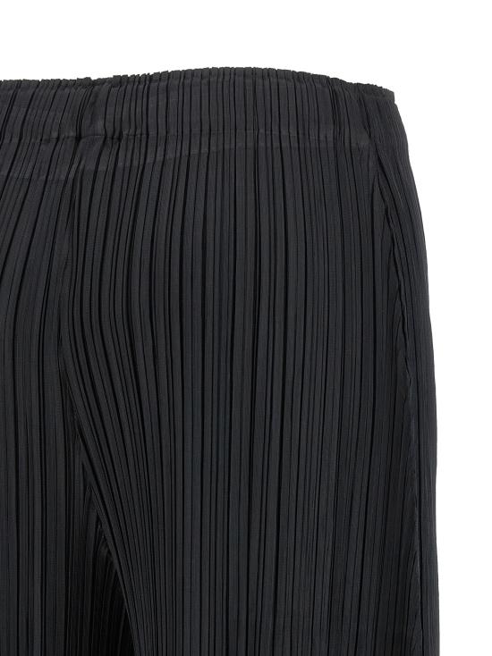 26FW 플리츠플리즈 스트레이트 팬츠 PP68JF37215 Black - PLEATS PLEASE