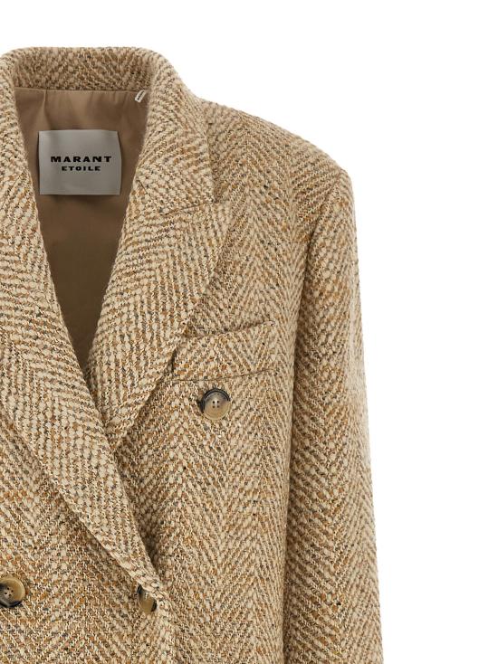 26FW 이자벨마랑에뚜왈 트렌치 코트 MA0566FAD3E02E90BE Beige - ISABEL MARANT ETOILE