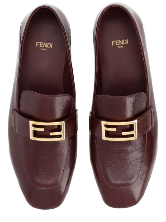 26SS 펜디 플랫 슈즈 8D8514 AYFAF0TFG BORDEAUX - FENDI