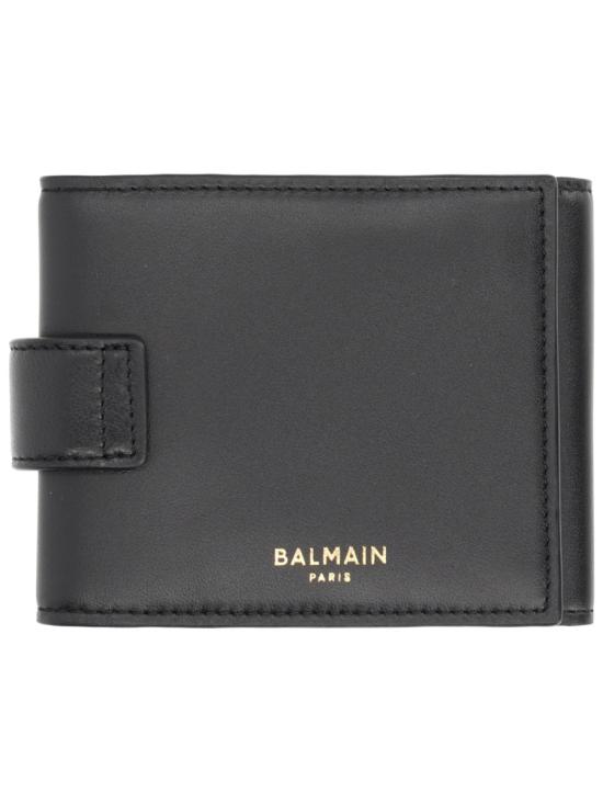 26SS 발망 남성지갑 GM1NE094LNAH 0PA BLACK - BALMAIN