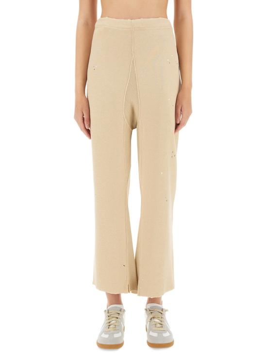  마르지엘라 디스트레스드 스웨트팬츠 S50KA0677 M25019112 IVORY - MAISON MARGIELA