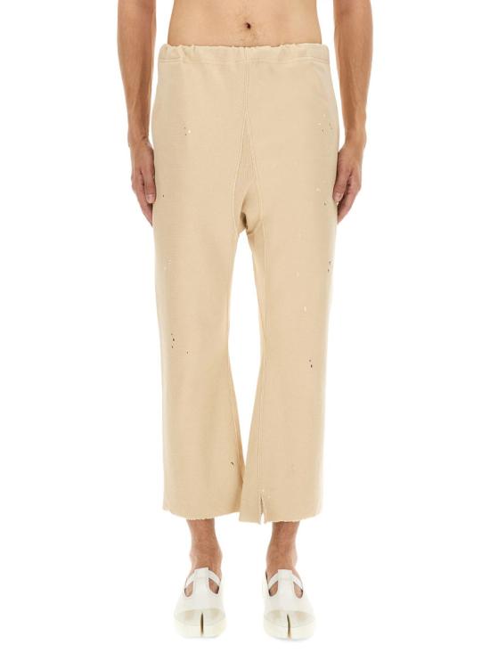  마르지엘라 디스트레스드 스웨트팬츠 S50KA0677 M25019112 IVORY - MAISON MARGIELA