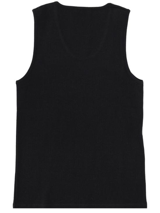 26SS 르메르 저지 탱크탑 TS0006 LJ1030BK999 BLACK - LEMAIRE