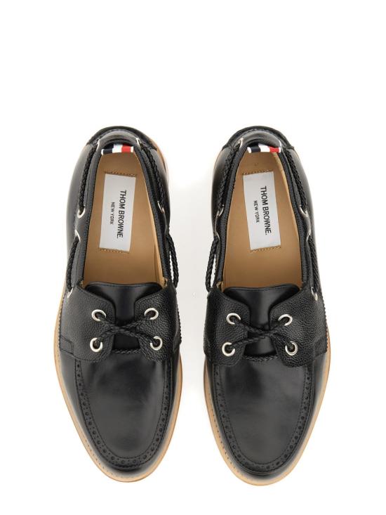  톰브라운 스니커즈 MFD251A 05584001 BLACK - THOM BROWNE