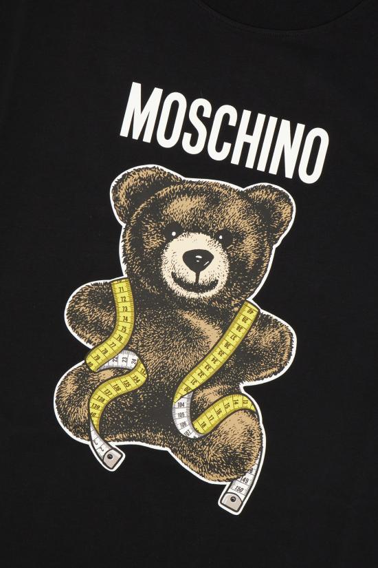 26FW 모스키노 반팔 티셔츠 07075541 1555 FANTASIA NERO - MOSCHINO