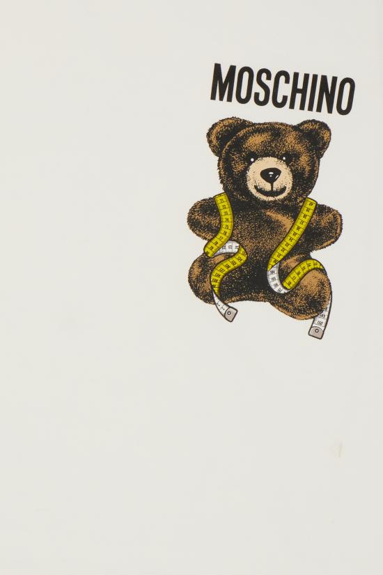 26FW 모스키노 반팔 티셔츠 07085541 1001 FANTASIA BIANCO - MOSCHINO