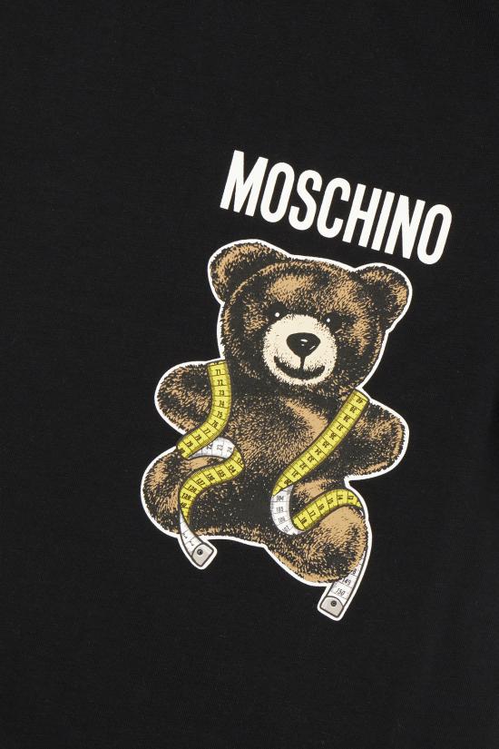 26FW 모스키노 반팔 티셔츠 07085541 1555 FANTASIA NERO - MOSCHINO
