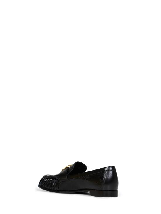 26FW 펜디 바게트 가죽 로퍼 8D8756NBAF0QA1 BLACK - FENDI
