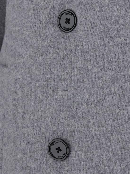 26FW 토템 코트 264WRO0341FB0804039 Grey - TOTEME