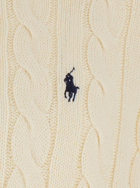 26FW 폴로 랄프로렌 집업 니트 710810841015 White - POLO RALPH LAUREN