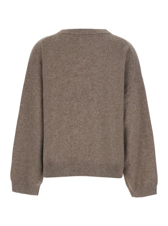 26FW 루루 드 세종 스웨터 TRISTANLDSASHESMELANGE Beige - LOULOU DE SAISON