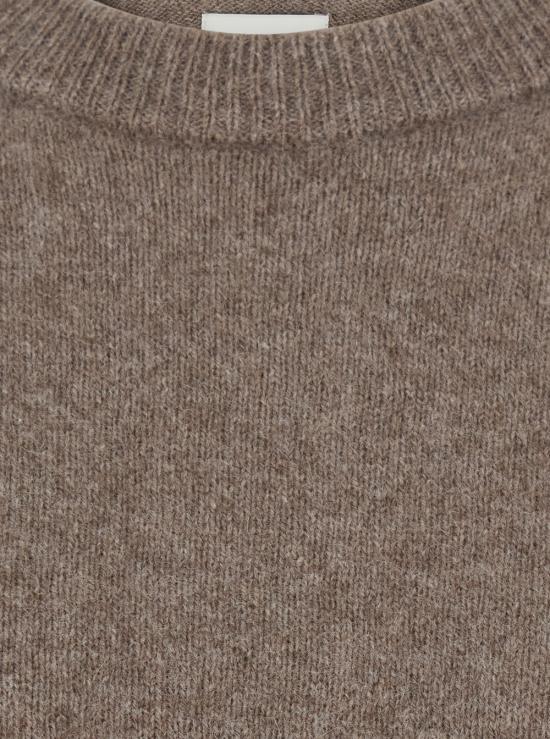 26FW 루루 드 세종 스웨터 TRISTANLDSASHESMELANGE Beige - LOULOU DE SAISON