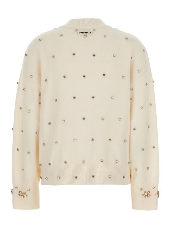 26FW 핑코 긴팔 티셔츠 107878A3P5Z06 White - PINKO