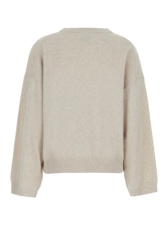 26FW 루루 드 세종 스웨터 TRISTANLDSSTONEMELANGE White - LOULOU DE SAISON