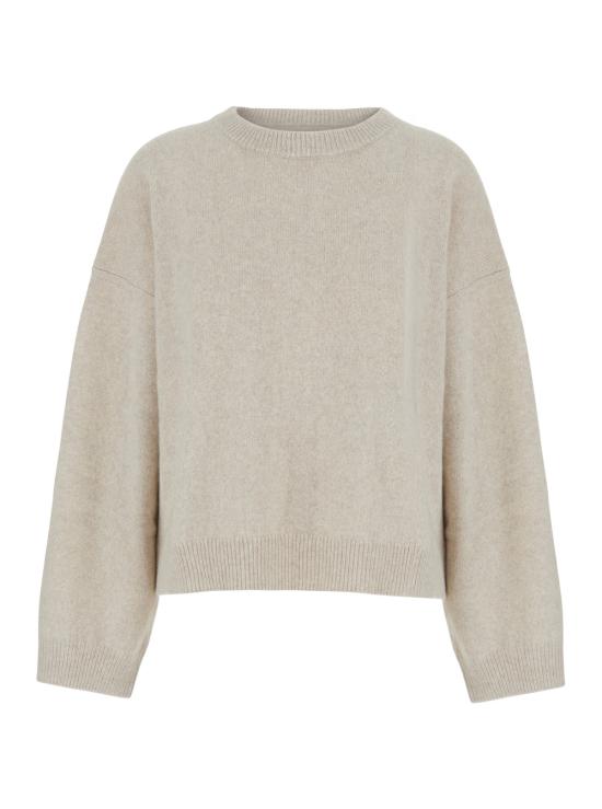 26FW 루루 드 세종 스웨터 TRISTANLDSSTONEMELANGE White