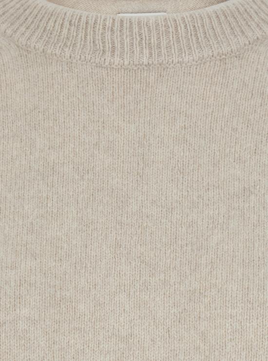 26FW 루루 드 세종 스웨터 TRISTANLDSSTONEMELANGE White - LOULOU DE SAISON